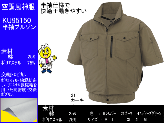 KU95150服のみ