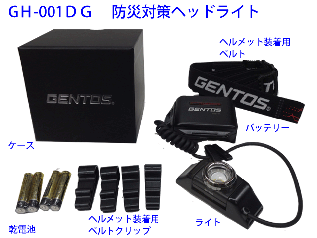 【未開封品】GENTOS GH-200 ヘッドライト ブラック GH-200RG - GENTOS